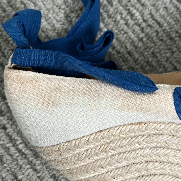 Christian Louboutin canvas colour block ribbon espadrille 37 - Picture 7 of 7